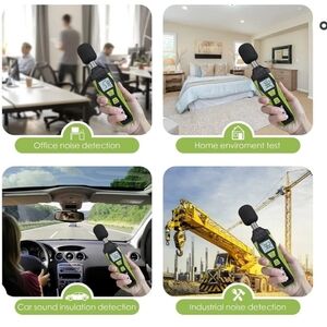 Decibel Meter, Tadeto Digital Sound Level Meter Portable SPL Meter 30dB to 130dB